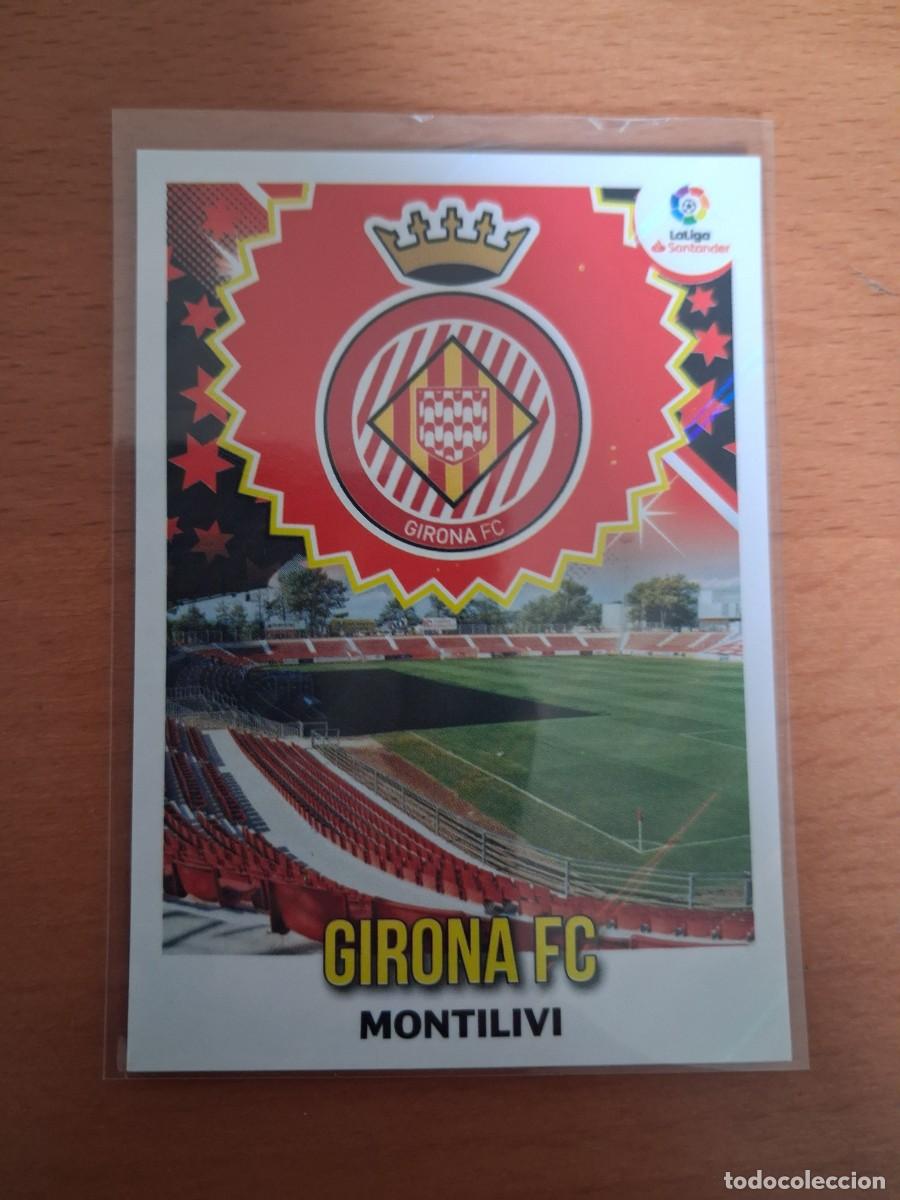 Cromos de F&uacute;tbol: Ediciones Este Liga 2018 2019 18 19 Escudo 19 Girona FC