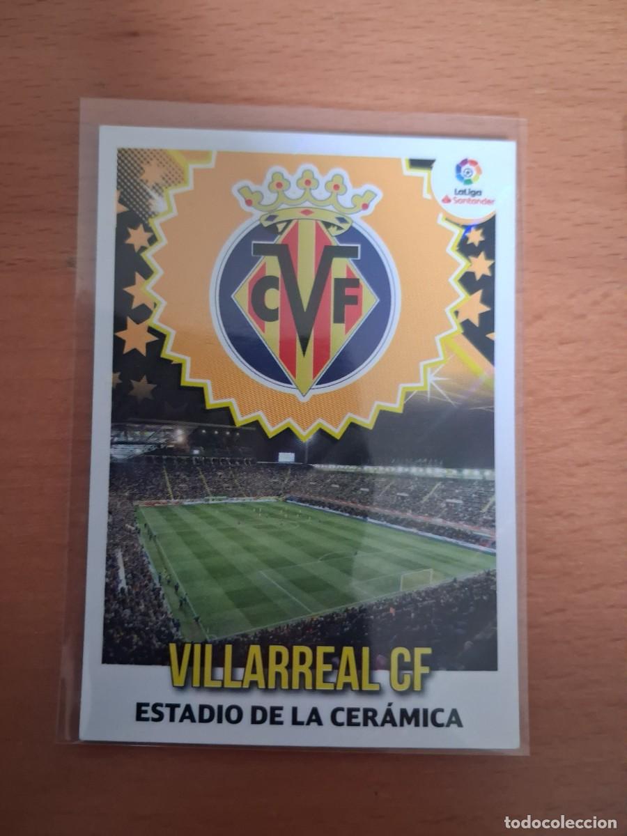 Cromos de F&uacute;tbol: Ediciones Este Liga 2018 2019 18 19 Escudo 39 Villarreal CF