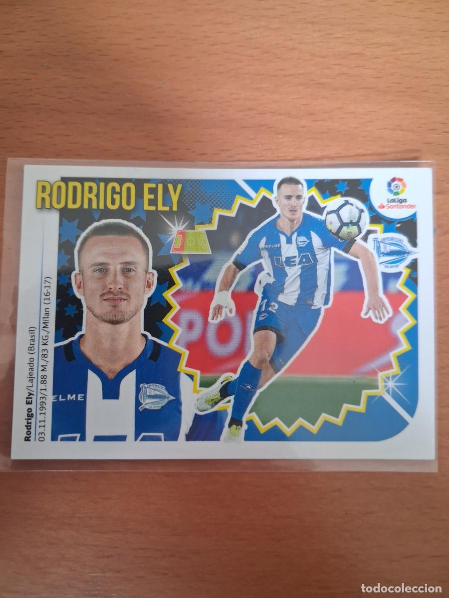 Cromos de F&uacute;tbol: Ediciones Este Liga 2018 2019 18 19 Deportivo Alaves 5 Rodrigo Ely