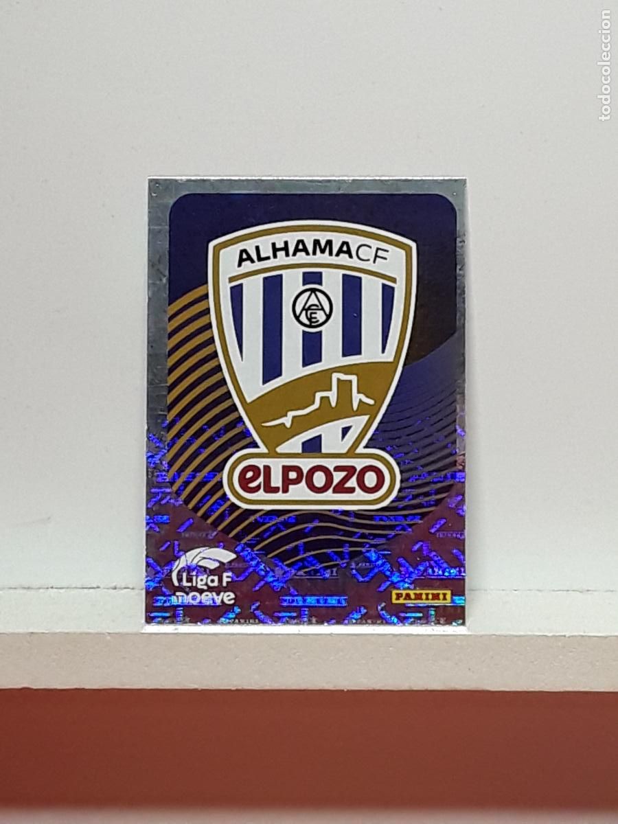 Cromos de F&uacute;tbol: LIGA FEMENINA 2025 2026 F 25 26 ALBUM PANINI LIGA N 2 ALHAMA EL POZO ESCUGO
