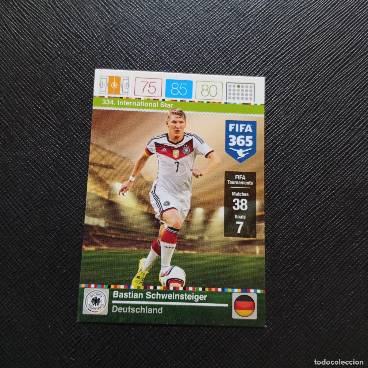 Cromos de F&uacute;tbol: 334 SCHEWEINSTEIGER ALEMANIA ADRENALYN 2015 2016 FIFA 365 CROMO FUTBOL 15 16 - A96 PG82