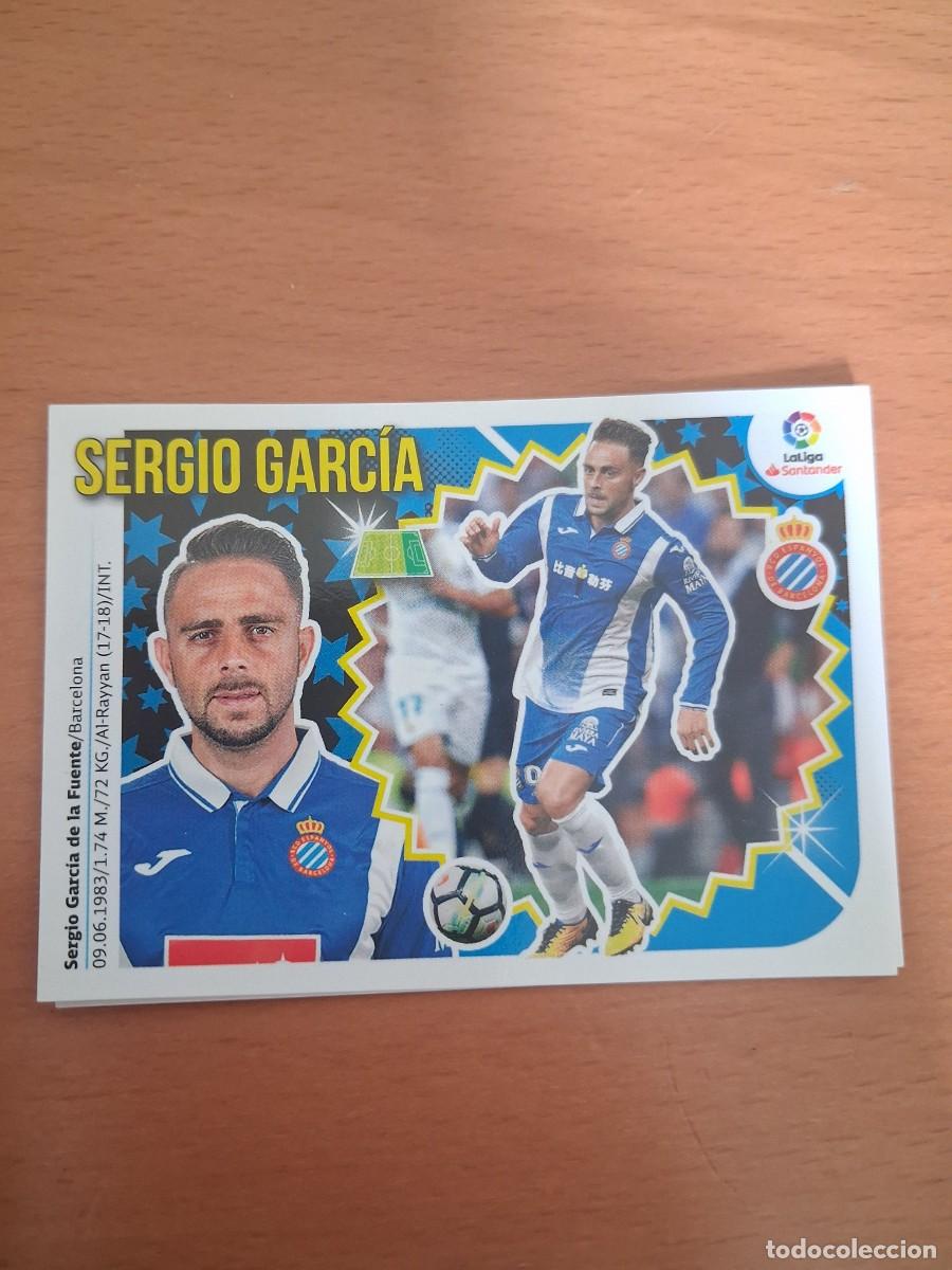 Cromos de F&uacute;tbol: Ediciones Este Liga 2018 2019 18 19 RCD Espanyol 16 Sergio Garcia