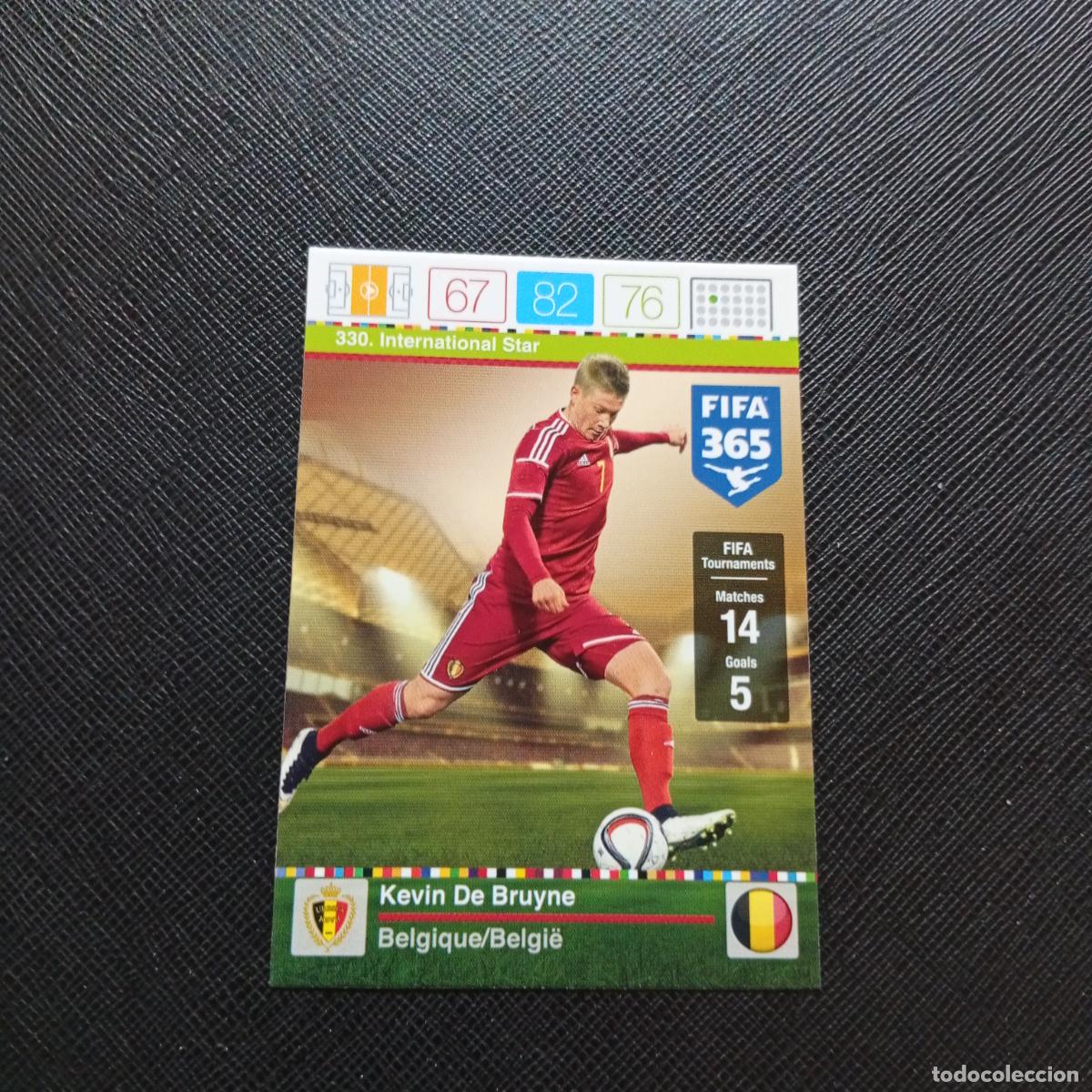 Cromos de F&uacute;tbol: 330 DE BRUYNE BELGICA ADRENALYN 2015 2016 FIFA 365 CROMO FUTBOL 15 16 - A96 PG91