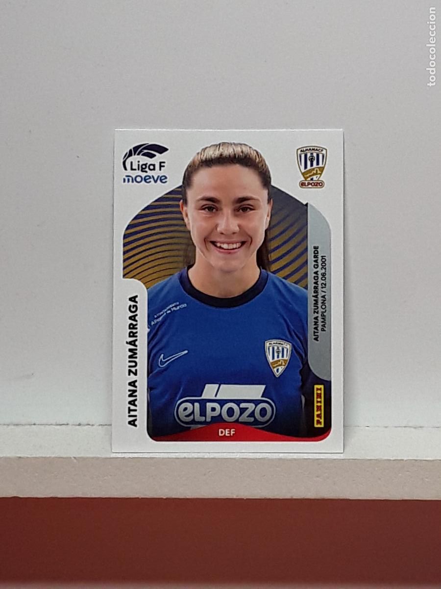 Football Stickers: LIGA FEMENINA 2025 2026 F 25 26 ALBUM PANINI LIGA N 6 ALHAMA EL POZO AITANA ZUMARRAGA
