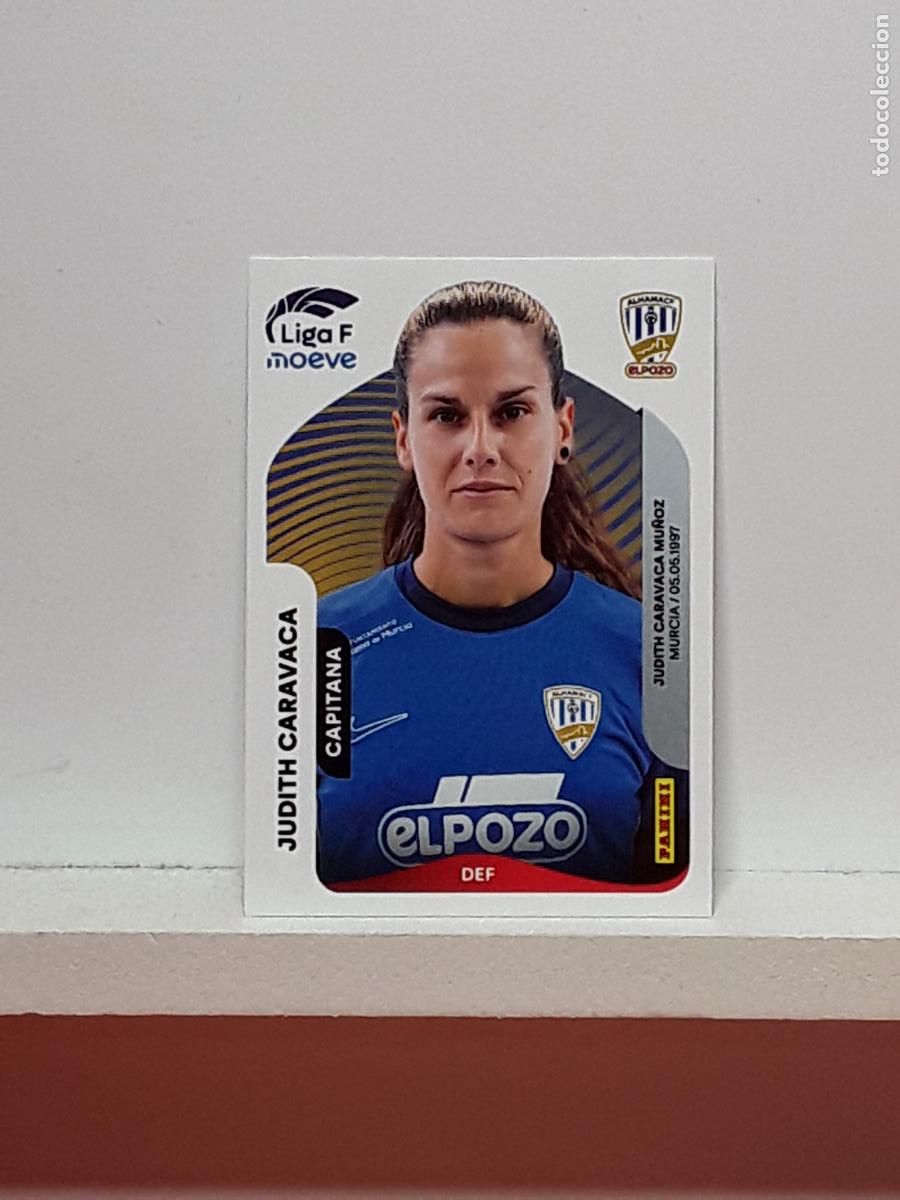 Football Stickers: LIGA FEMENINA 2025 2026 F 25 26 ALBUM PANINI LIGA N 8A 8 A ALHAMA EL POZO JUDITH CARAVACA