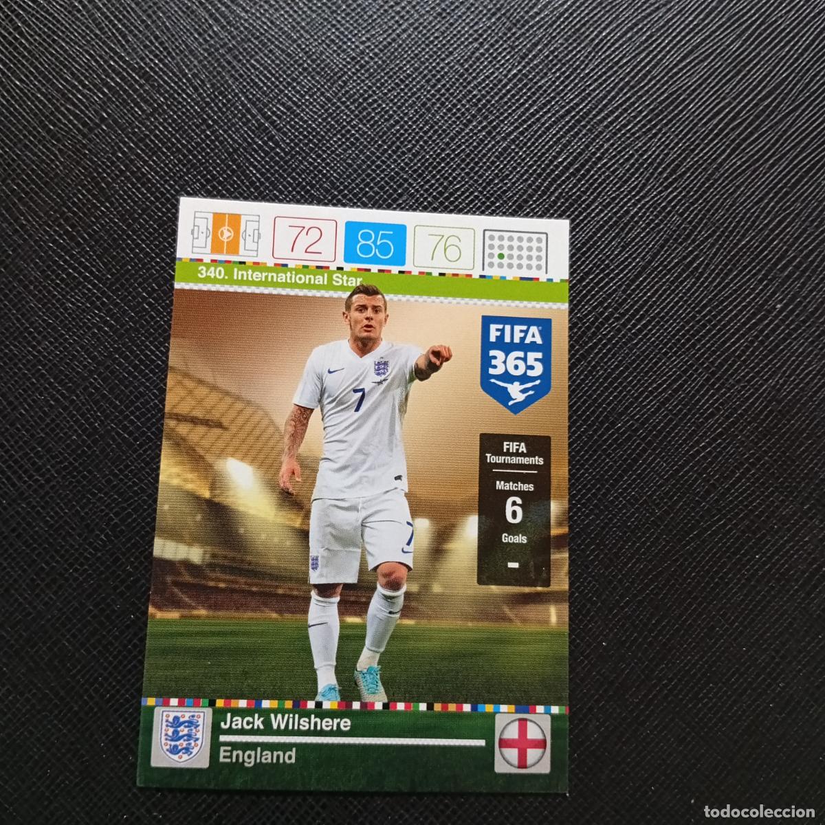 Cromos de F&uacute;tbol: 340 JACK WISHERE INGLATERRA ADRENALYN 2015 2016 FIFA 365 CROMO FUTBOL 15 16 - A96 PG100