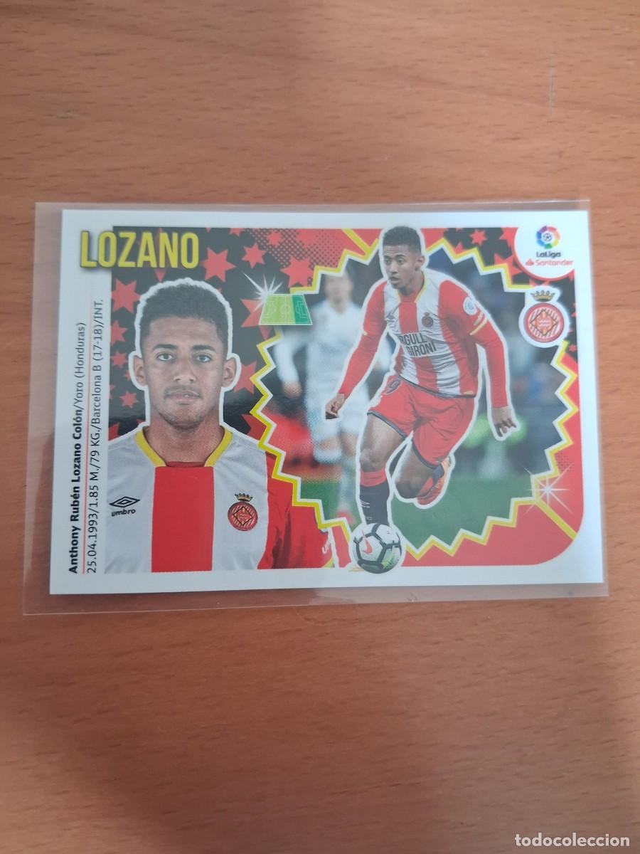 Cromos de F&uacute;tbol: Ediciones Este Liga 2018 2019 18 19 Girona FC 15 Lozano