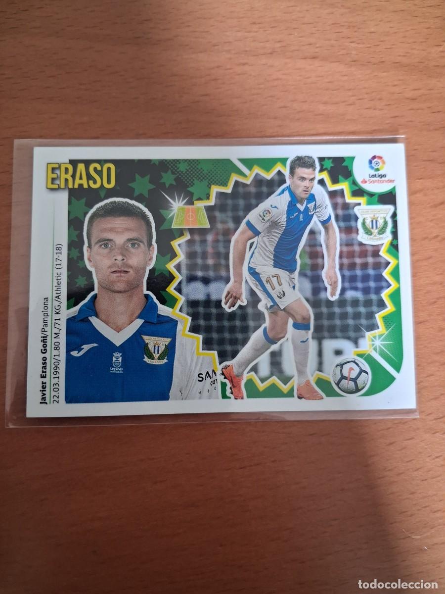 Cromos de F&uacute;tbol: Ediciones Este Liga 2018 2019 18 19 CD Leganes 11A Eraso
