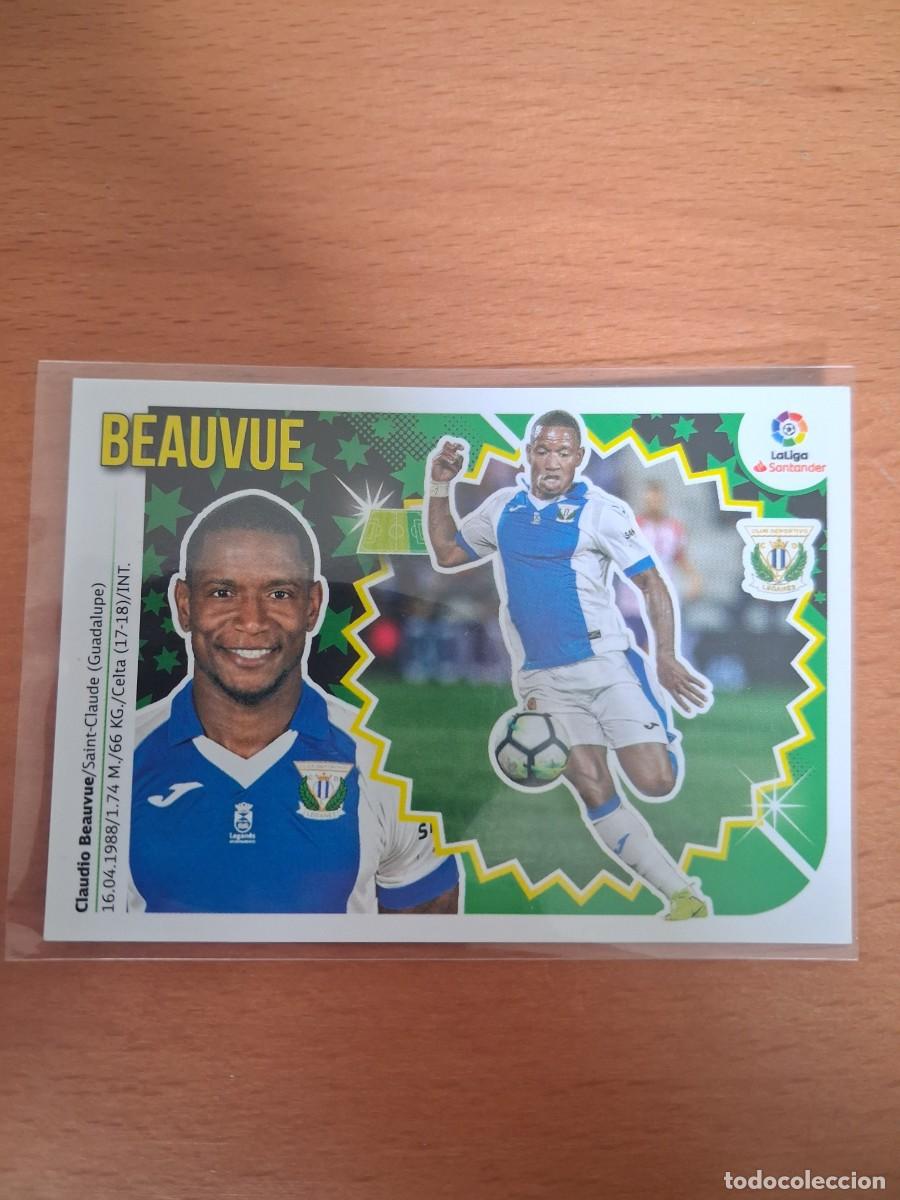 Cromos de F&uacute;tbol: Ediciones Este Liga 2018 2019 18 19 CD Leganes 16B Beauvue