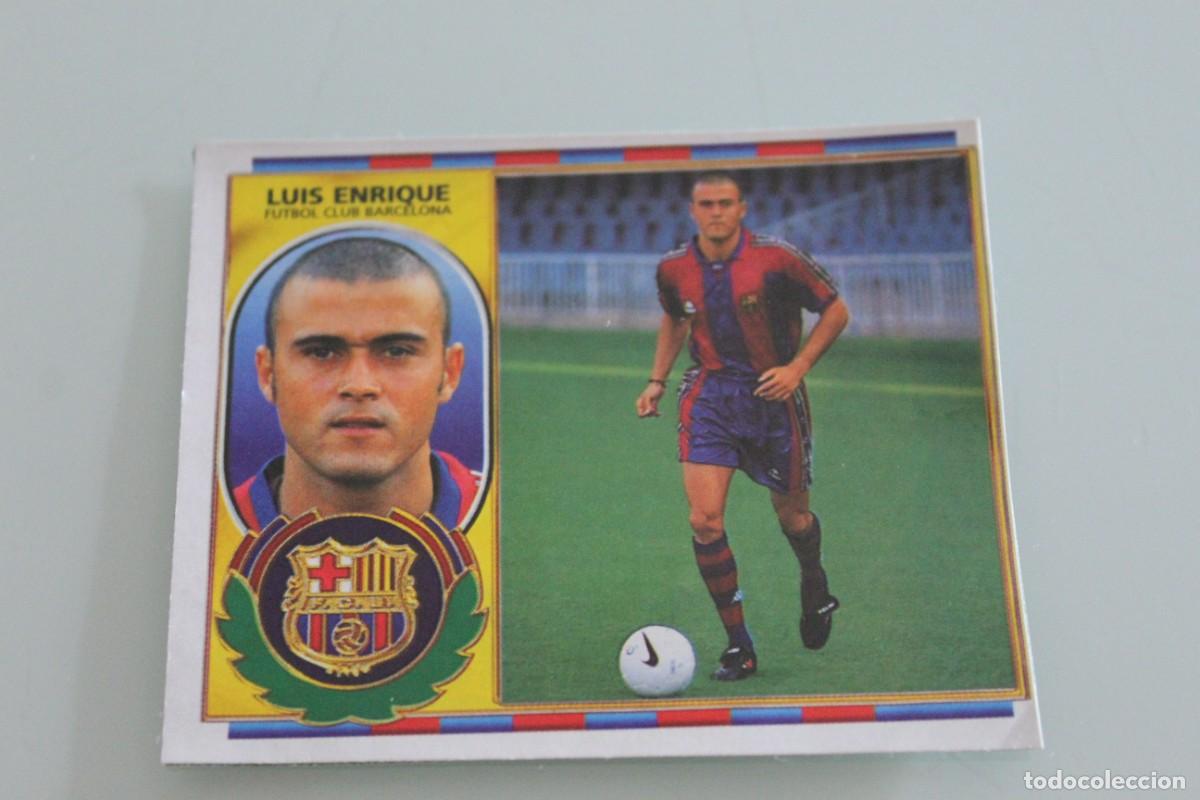 Cartes &agrave; collectionner de Football: ESTE 96 97 LUIS ENRIQUE FICHAJE N&ordm; 15 RECUPERADO &Aacute;LBUM