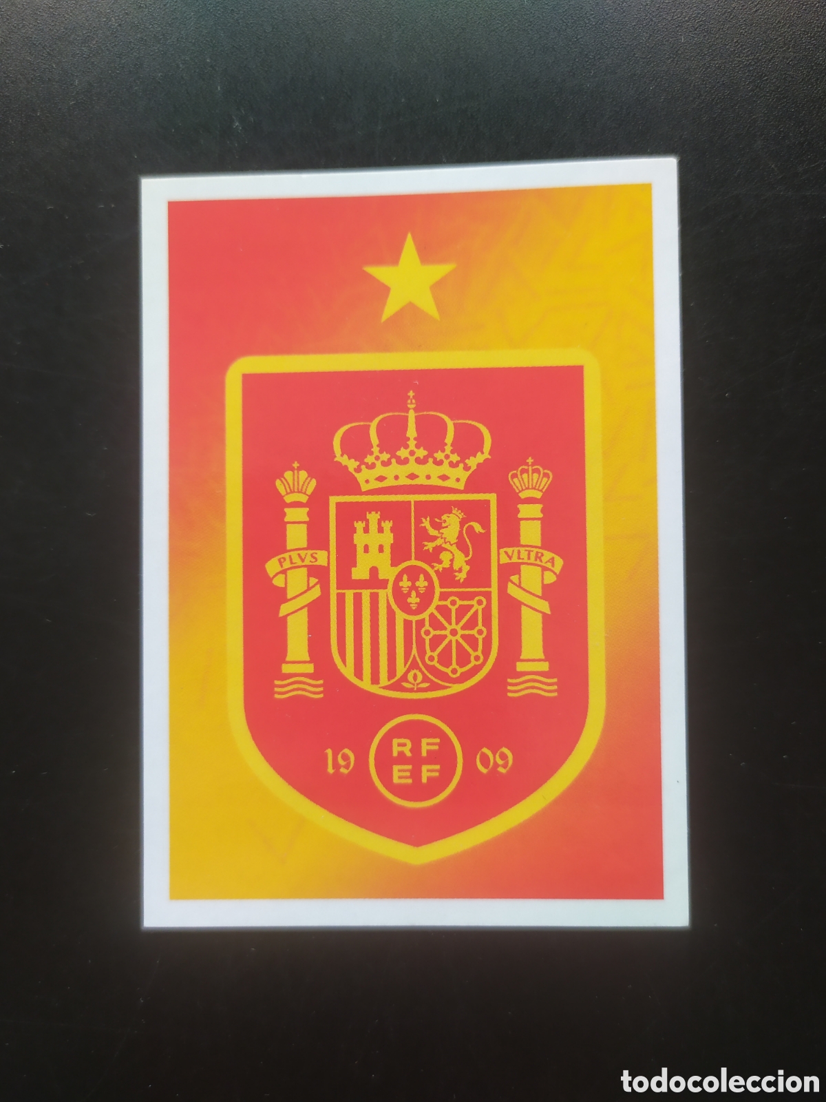 Cartes &agrave; collectionner de Football: FIFA WORLD CUP 2022 QATAR idolos Roja Carrefour panini escudo n&deg; 1 Espa&ntilde;a