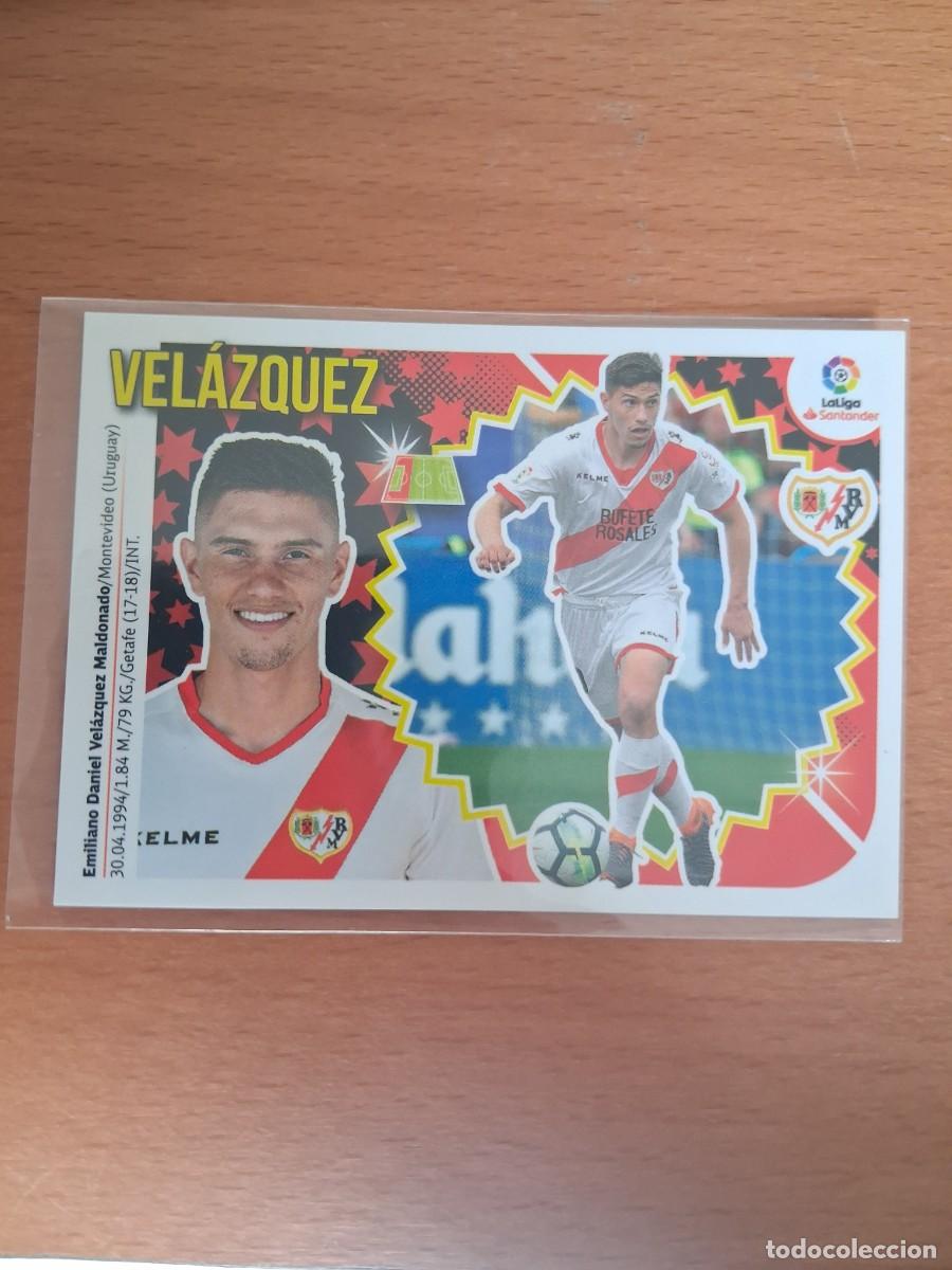 Cartes &agrave; collectionner de Football: Ediciones Este Liga 2018 2019 18 19 Rayo Vallecano 6 Velazquez
