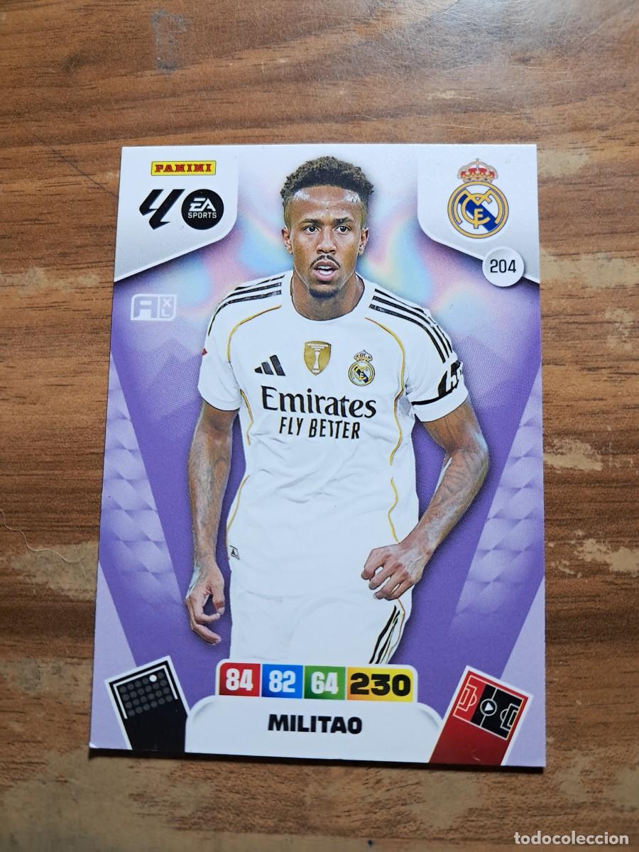 Cartes &agrave; collectionner de Football: CARD ADRENALYN TEMPORADA 25/26: MILITAO (REAL MADRID), N&deg; 204