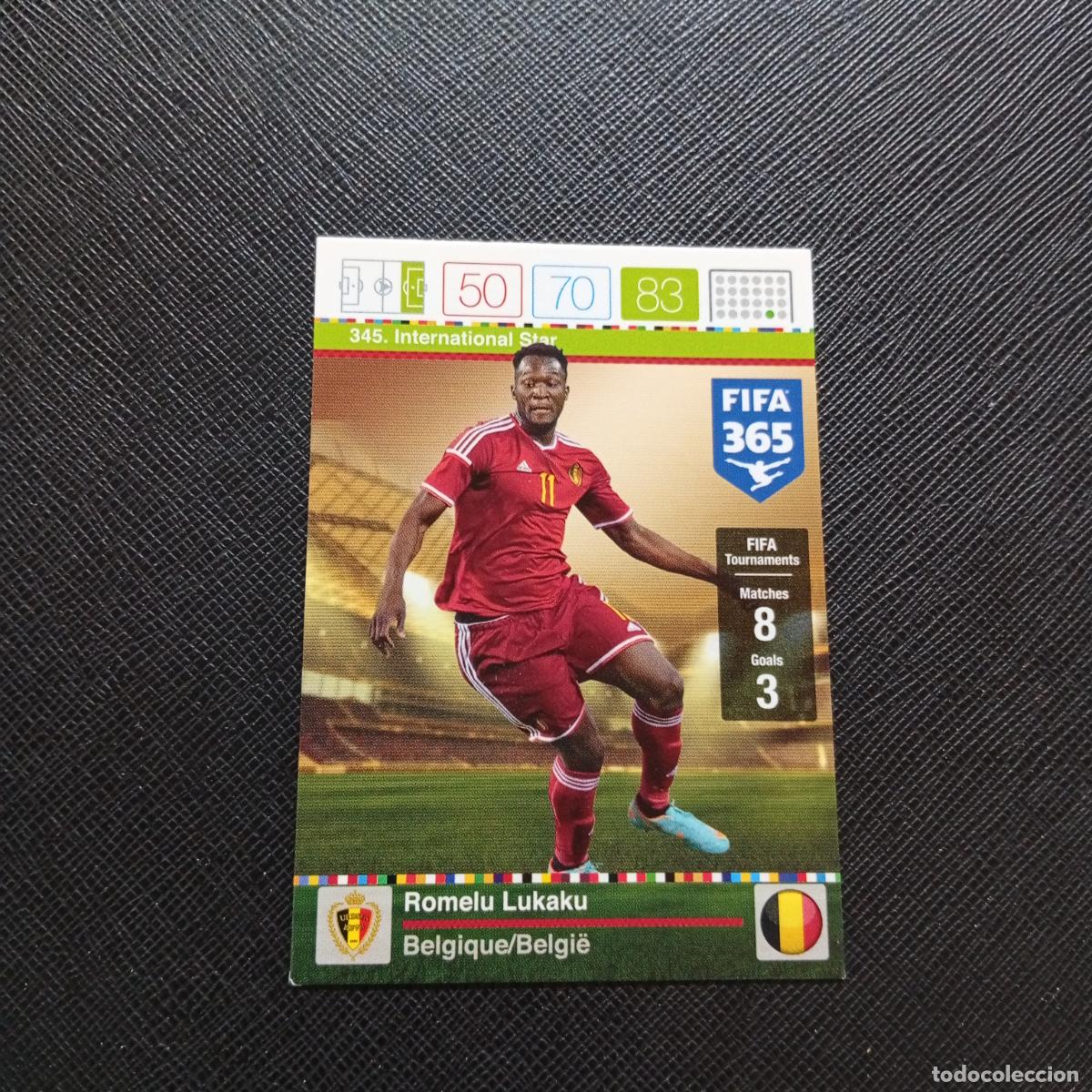 Cartes &agrave; collectionner de Football: 345 LUKAKU BELGICA ADRENALYN 2015 2016 FIFA 365 CROMO FUTBOL 15 16 - A96 PG118
