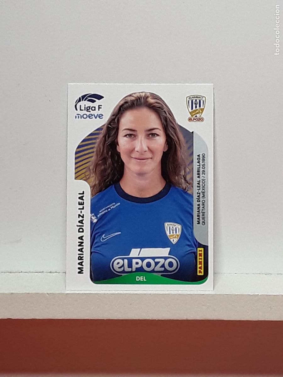 Cartes &agrave; collectionner de Football: LIGA FEMENINA 2025 2026 F 25 26 ALBUM PANINI LIGA N 19A 19 A ALHAMA EL POZO MARIANA DIAZ-LEAL