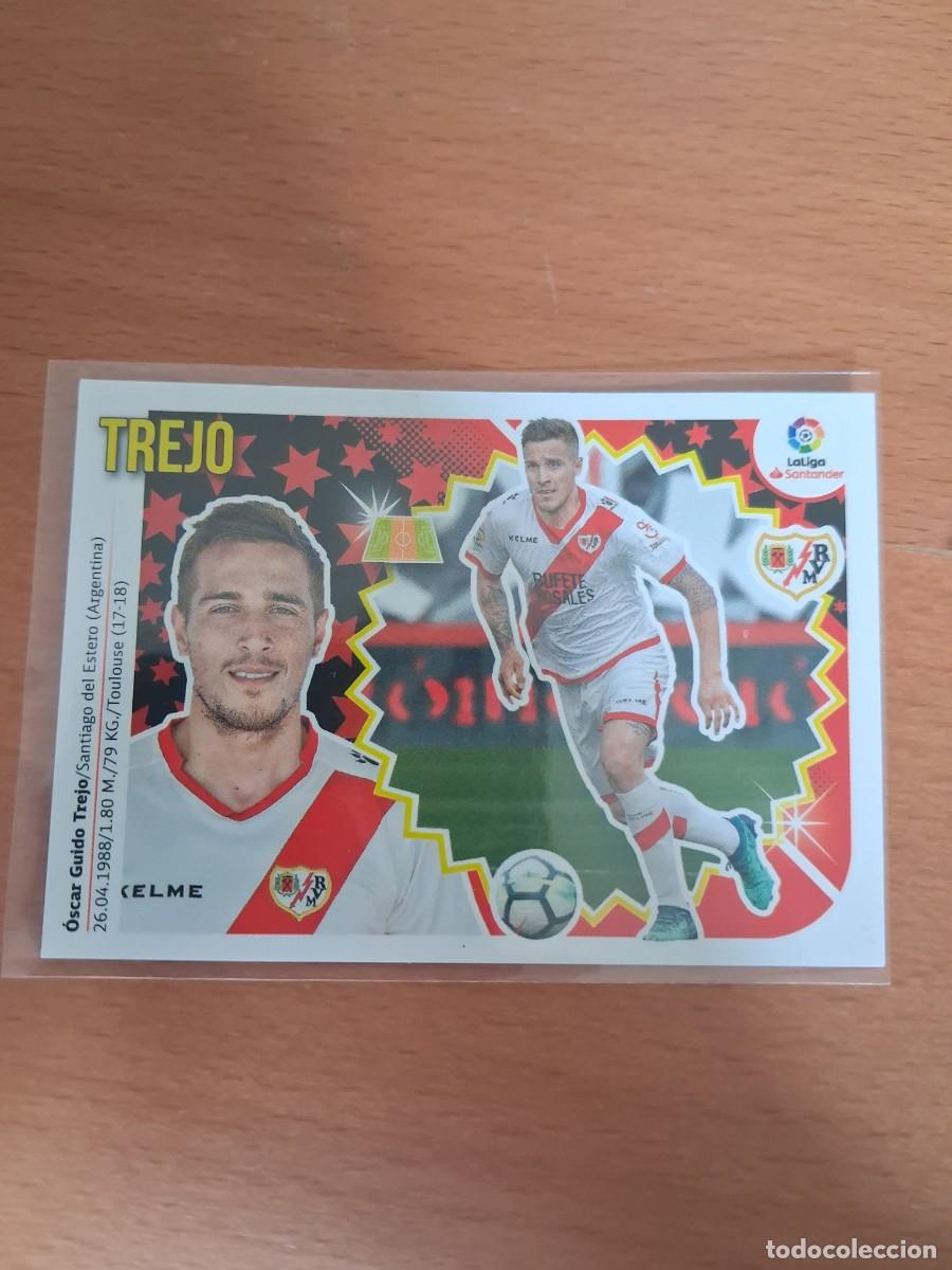 Cartes &agrave; collectionner de Football: Ediciones Este Liga 2018 2019 18 19 Rayo Vallecano 12A Trejo