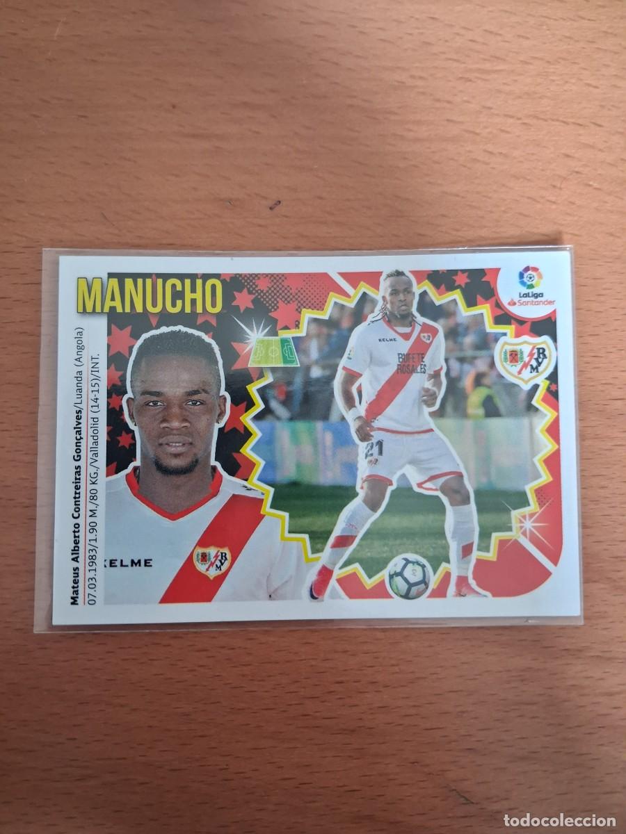 Cartes &agrave; collectionner de Football: Ediciones Este Liga 2018 2019 18 19 Rayo Vallecano 15 Manucho