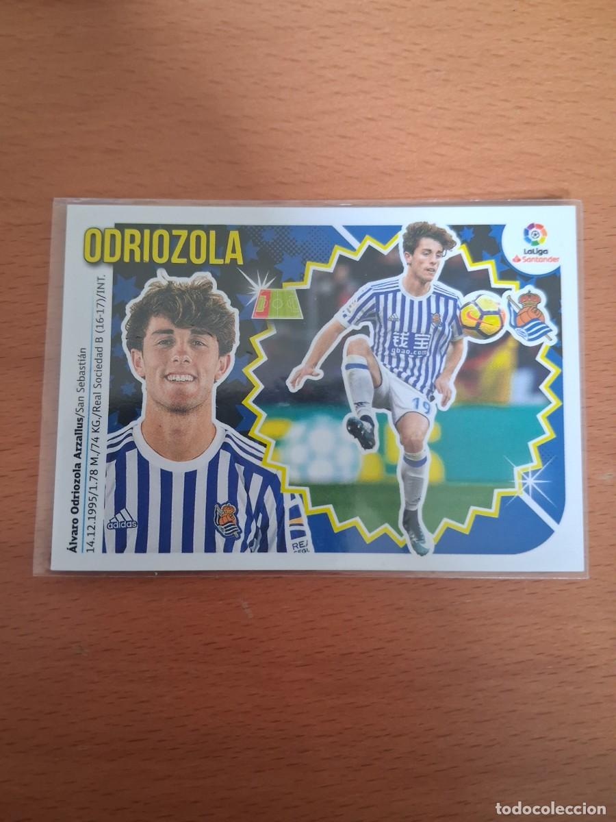 Cromos de F&uacute;tbol: Ediciones Este Liga 2018 2019 18 19 Real Sociedad CF 3A Odriozola