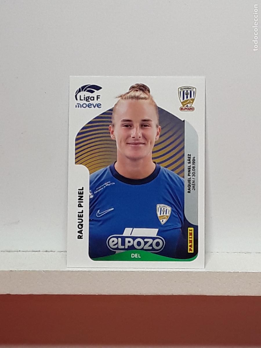 Cromos de F&uacute;tbol: LIGA FEMENINA 2025 2026 F 25 26 ALBUM PANINI LIGA N 21 ALHAMA EL POZO RAQUEL PINEL