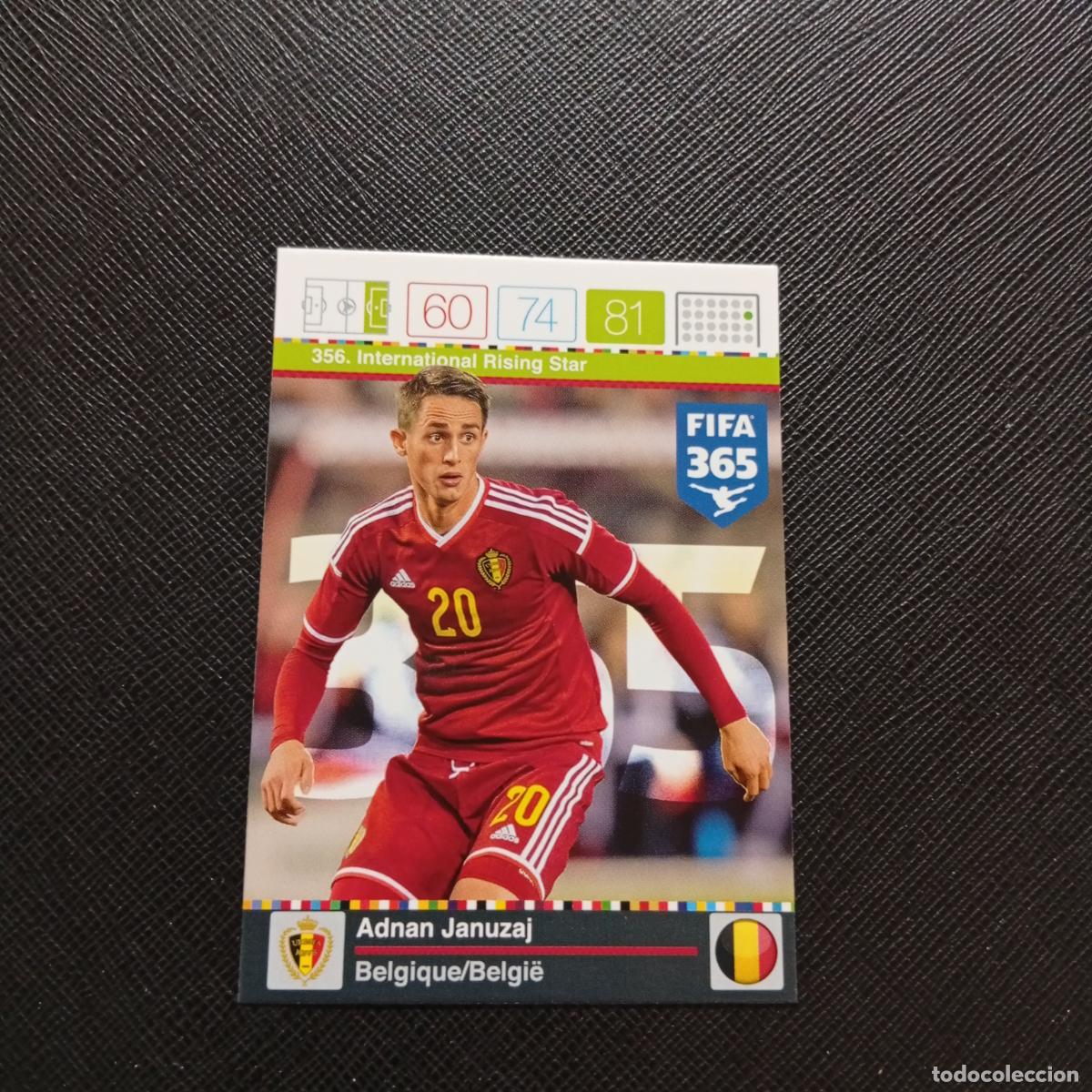 Cromos de F&uacute;tbol: 356 JANUZAJ BELGICA ADRENALYN 2015 2016 FIFA 365 CROMO FUTBOL 15 16 - A96 PG118