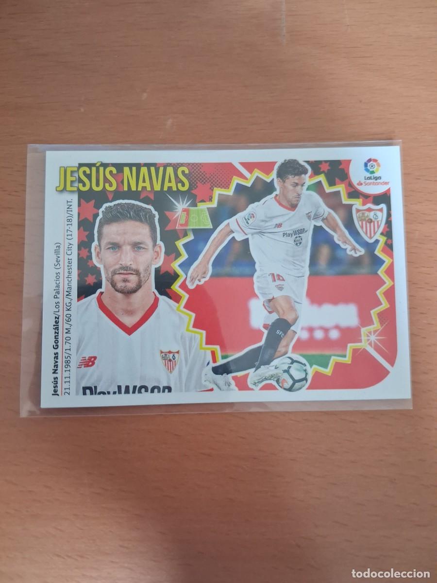Cromos de F&uacute;tbol: Ediciones Este Liga 2018 2019 18 19 Sevilla FC 3 Jesus Navas