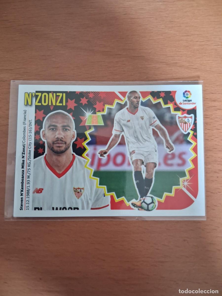 Cromos de F&uacute;tbol: Ediciones Este Liga 2018 2019 18 19 Sevilla FC 9 N'Zonzi