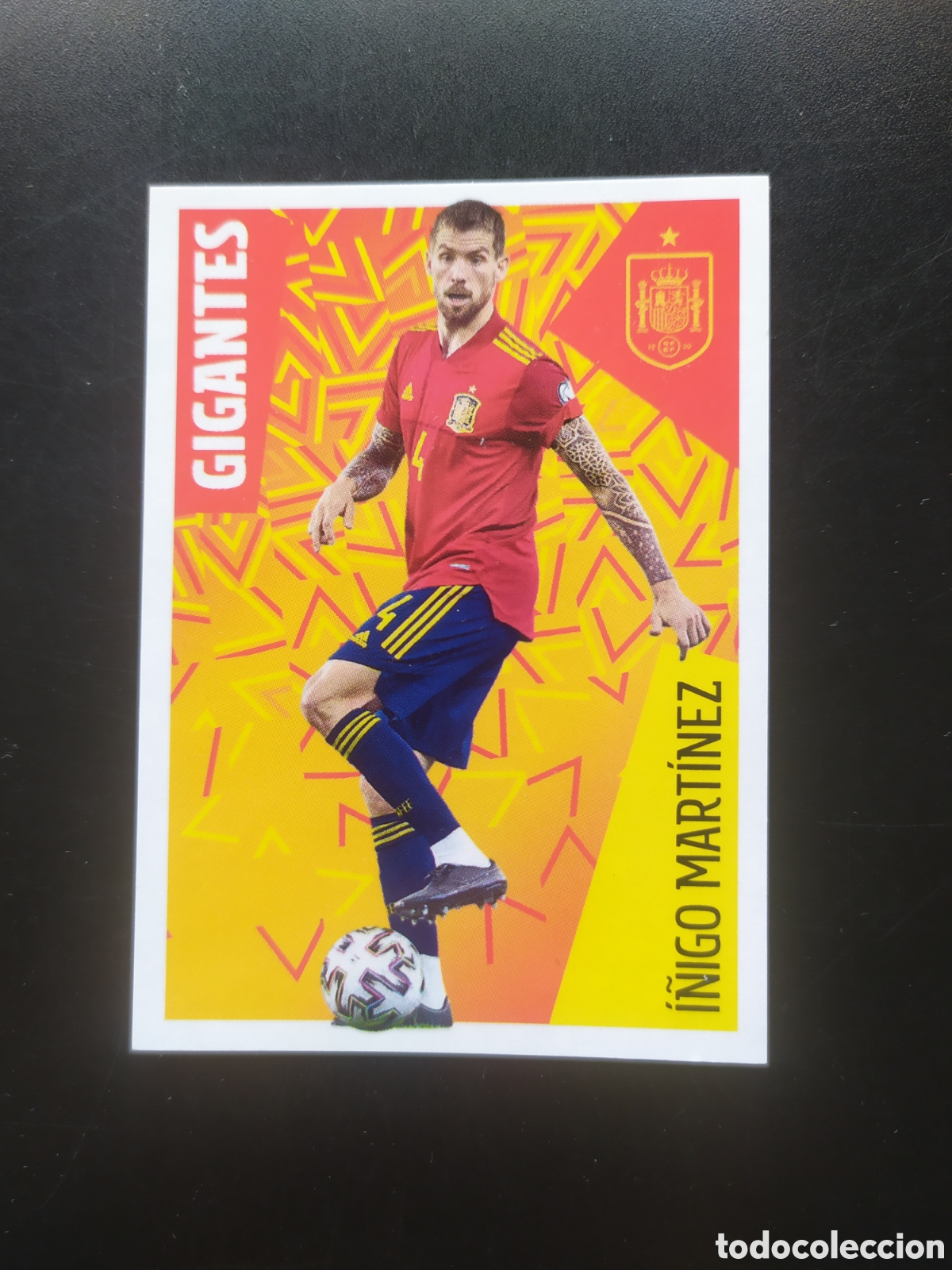 Cromos de F&uacute;tbol: FIFA WORLD CUP 2022 QATAR idolos Roja Carrefour panini I&ntilde;igo Mart&iacute;nez n&deg; 18 Espa&ntilde;a