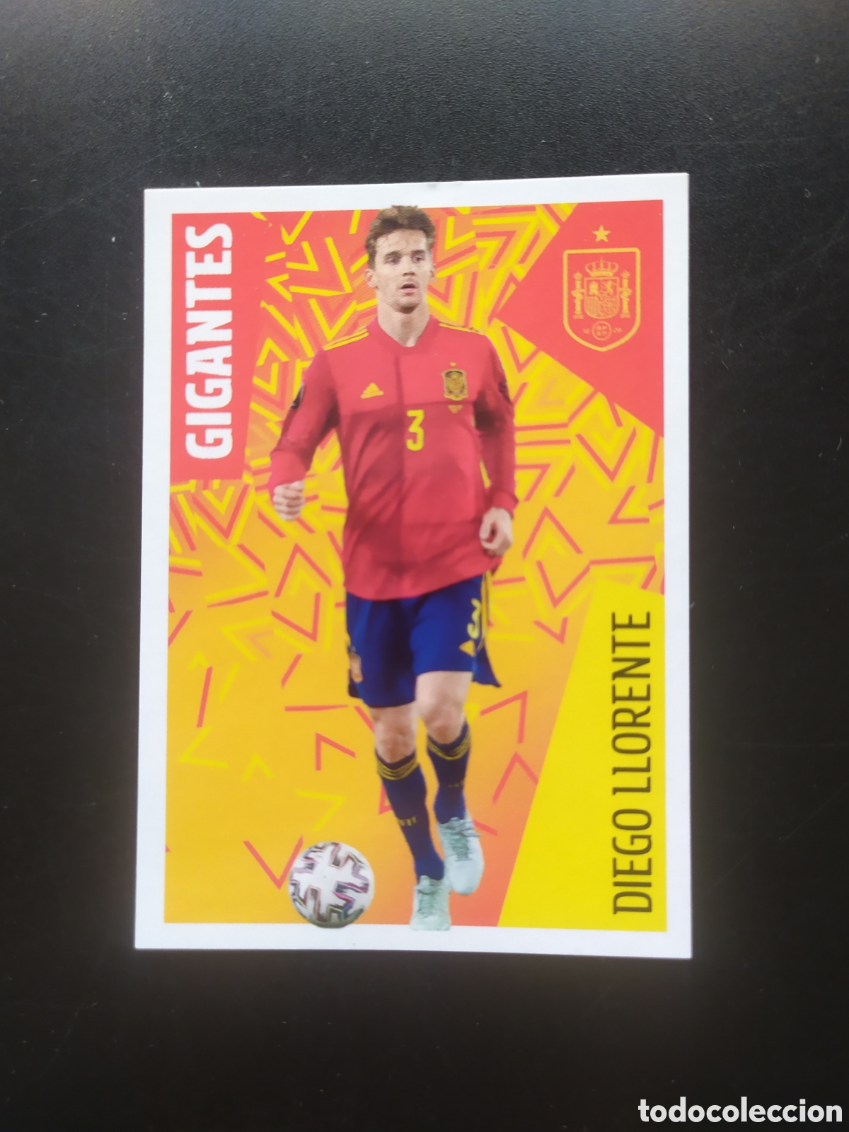 Cromos de F&uacute;tbol: FIFA WORLD CUP 2022 QATAR idolos Roja Carrefour panini Diego Llorente n&deg; 21 Espa&ntilde;a