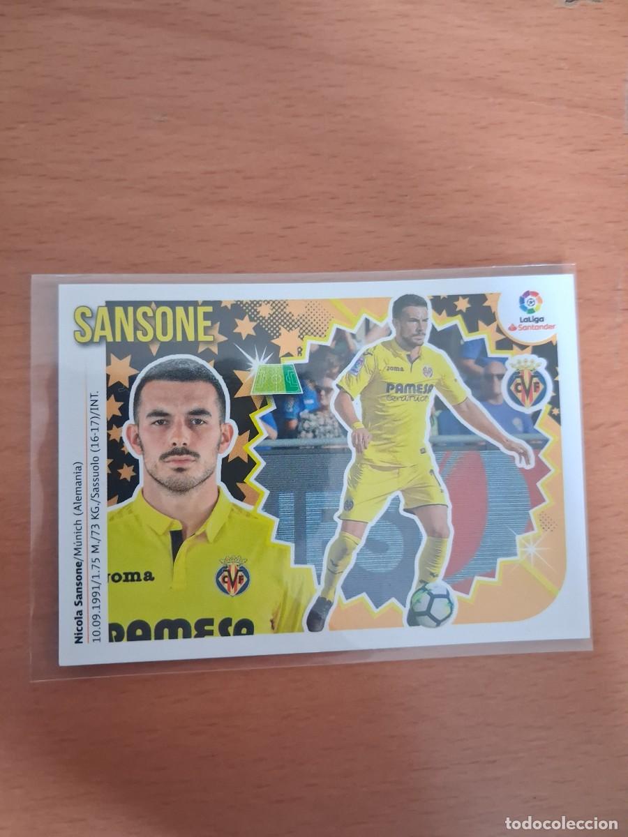Cromos de F&uacute;tbol: Ediciones Este Liga 2018 2019 18 19 Villarreal CF 15B Sansone
