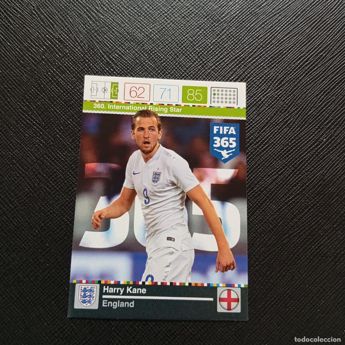 Football Stickers: 360 HARRY KANE INGLATERRA ADRENALYN 2015 2016 FIFA 365 CROMO FUTBOL 15 16 - A96 PG136
