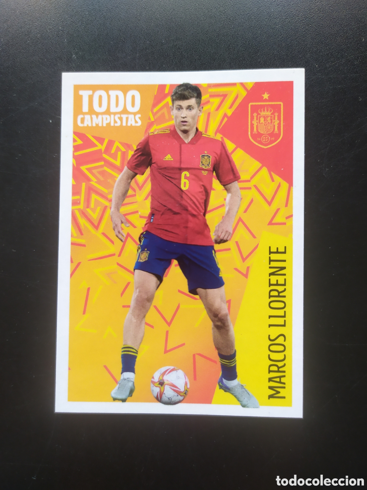 Football Stickers: FIFA WORLD CUP 2022 QATAR idolos Roja Carrefour panini Marcos Llorente n&deg; 25 Espa&ntilde;a