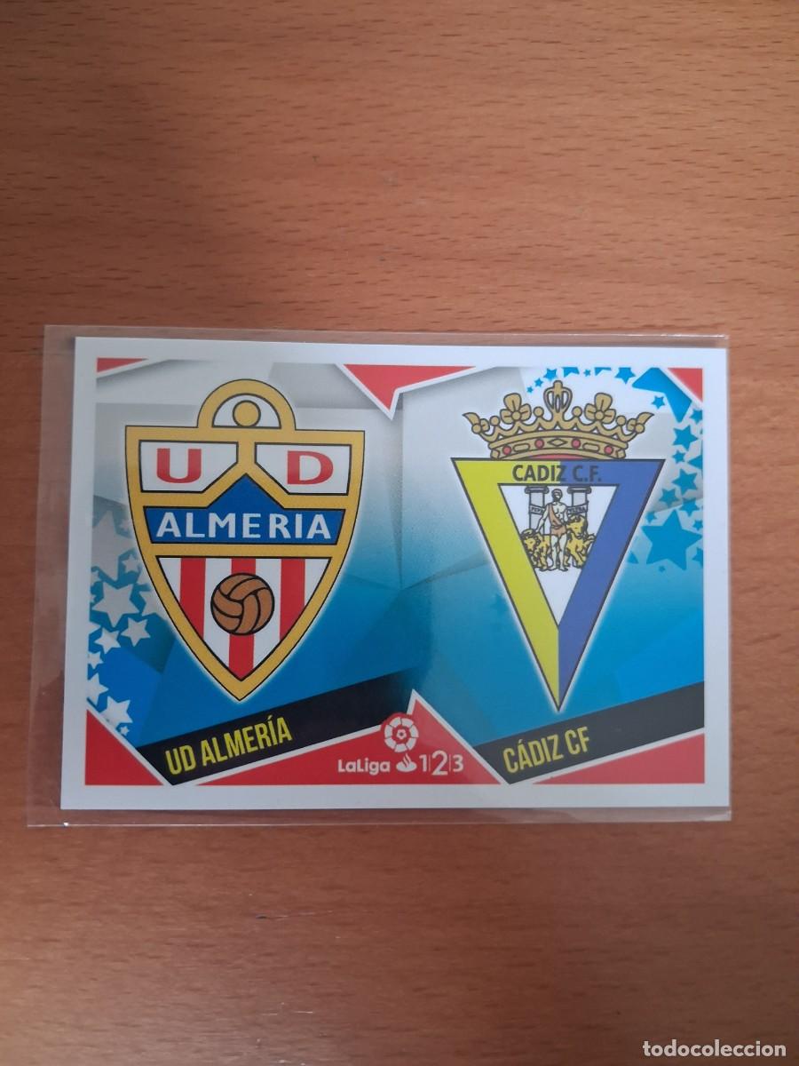 Football Stickers: Ediciones Este Liga 2018 2019 18 19 Liga 123 Segunda Division 2 Escudos Almeria Cadiz