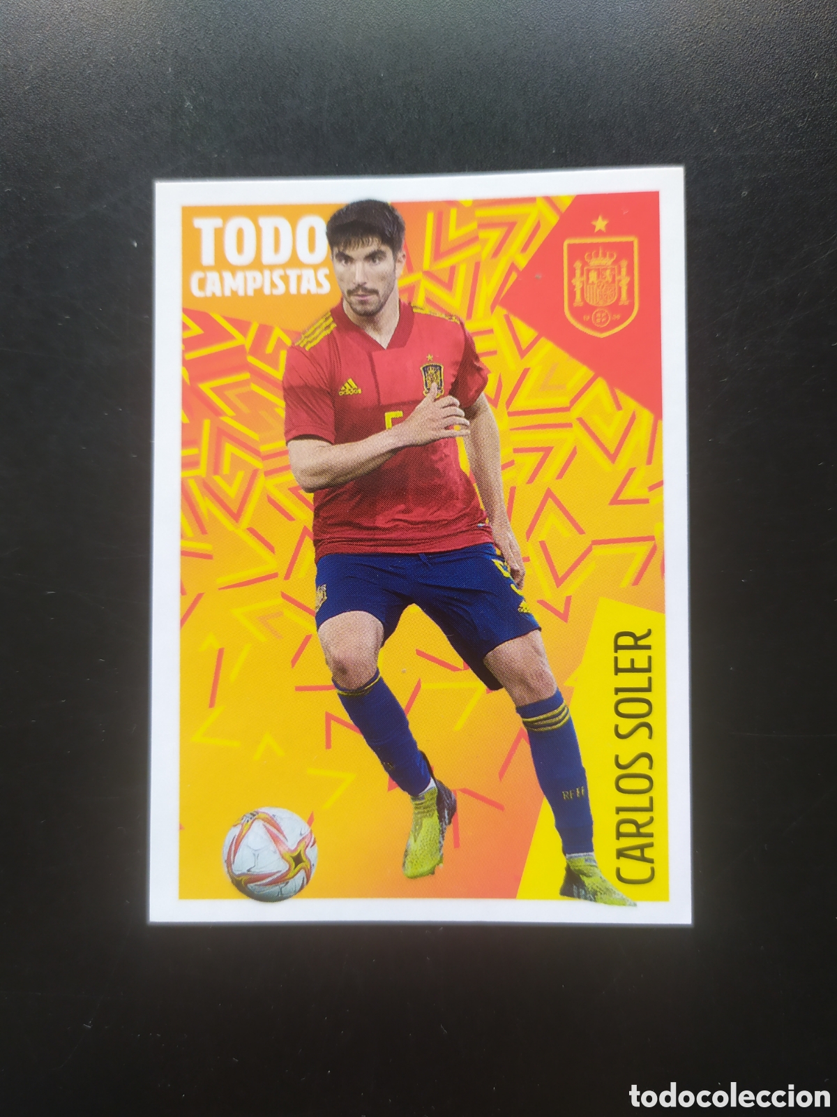 Football Stickers: FIFA WORLD CUP 2022 QATAR idolos Roja Carrefour panini Carlos Soler n&deg; 27 Espa&ntilde;a