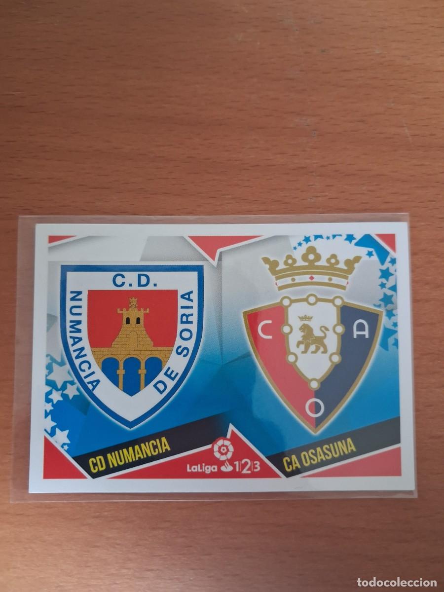 Cartes &agrave; collectionner de Football: Ediciones Este Liga 2018 2019 18 19 Liga 123 Segunda Division 8 Escudos Numancia Osasuna