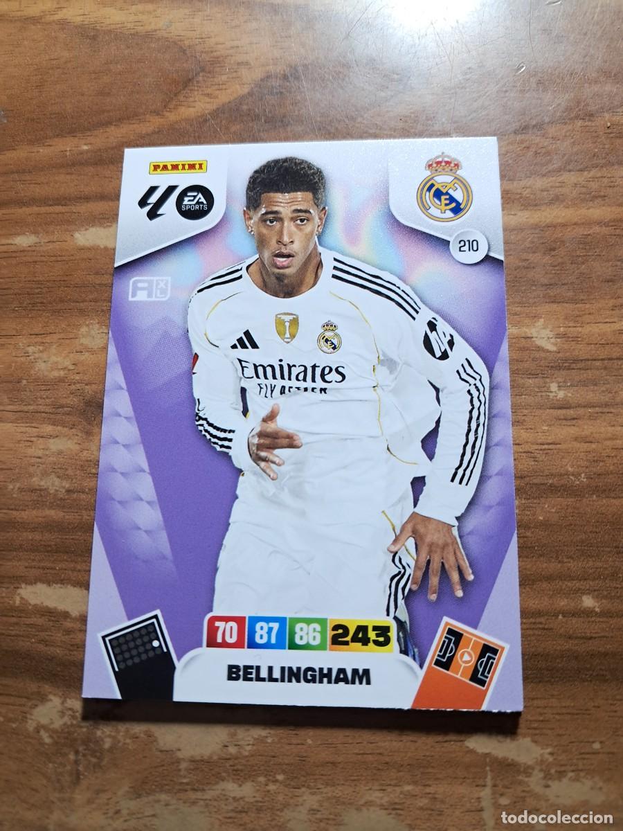 Cartes &agrave; collectionner de Football: CARD ADRENALYN TEMPORADA 25/26: BELLINGHAM (REAL MADRID), N&deg; 210