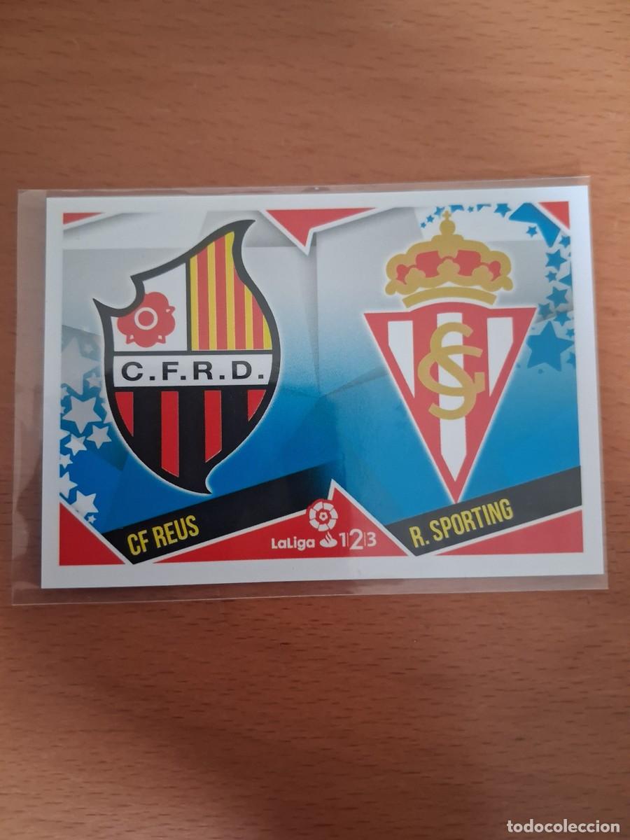 Cartes &agrave; collectionner de Football: Ediciones Este Liga 2018 2019 18 19 Liga 123 Segunda Division 8 Escudos Reus Sporting