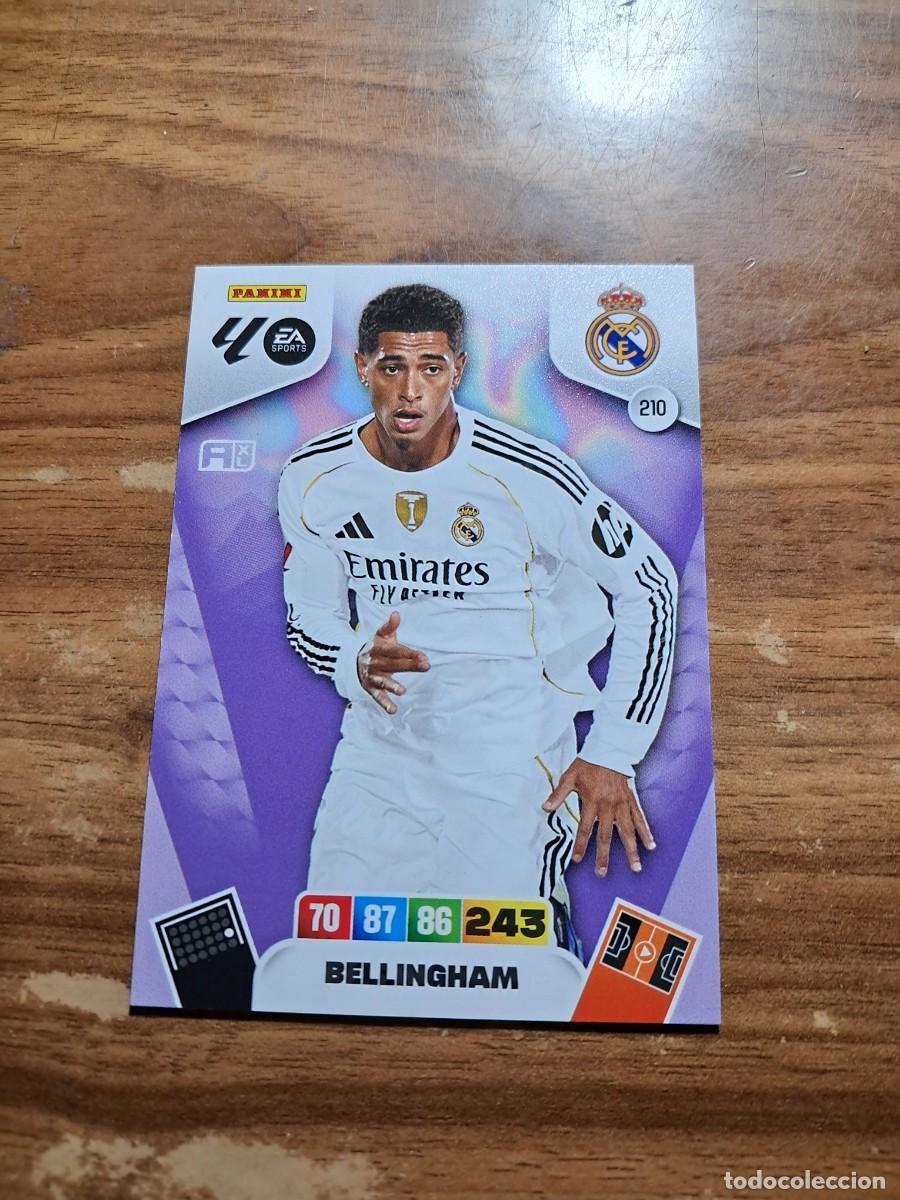 Cartes &agrave; collectionner de Football: CARD ADRENALYN TEMPORADA 25/26: BELLINGHAM (REAL MADRID), N&deg; 210