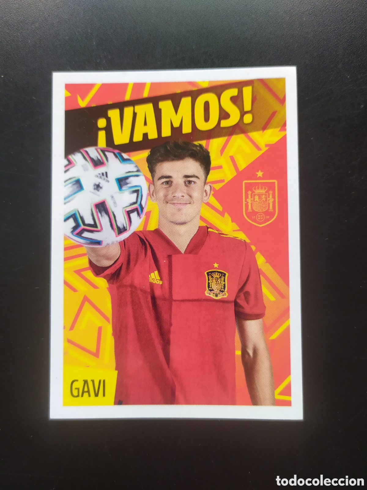 Cartes &agrave; collectionner de Football: FIFA WORLD CUP 2022 QATAR idolos Roja Carrefour panini Gavi n&deg; 28 Espa&ntilde;a