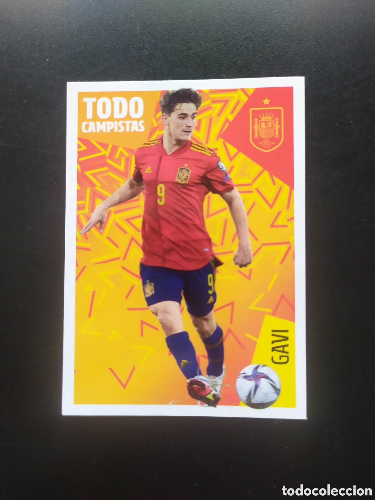 Cartes &agrave; collectionner de Football: FIFA WORLD CUP 2022 QATAR idolos Roja Carrefour panini Gavi n&deg; 29 Espa&ntilde;a