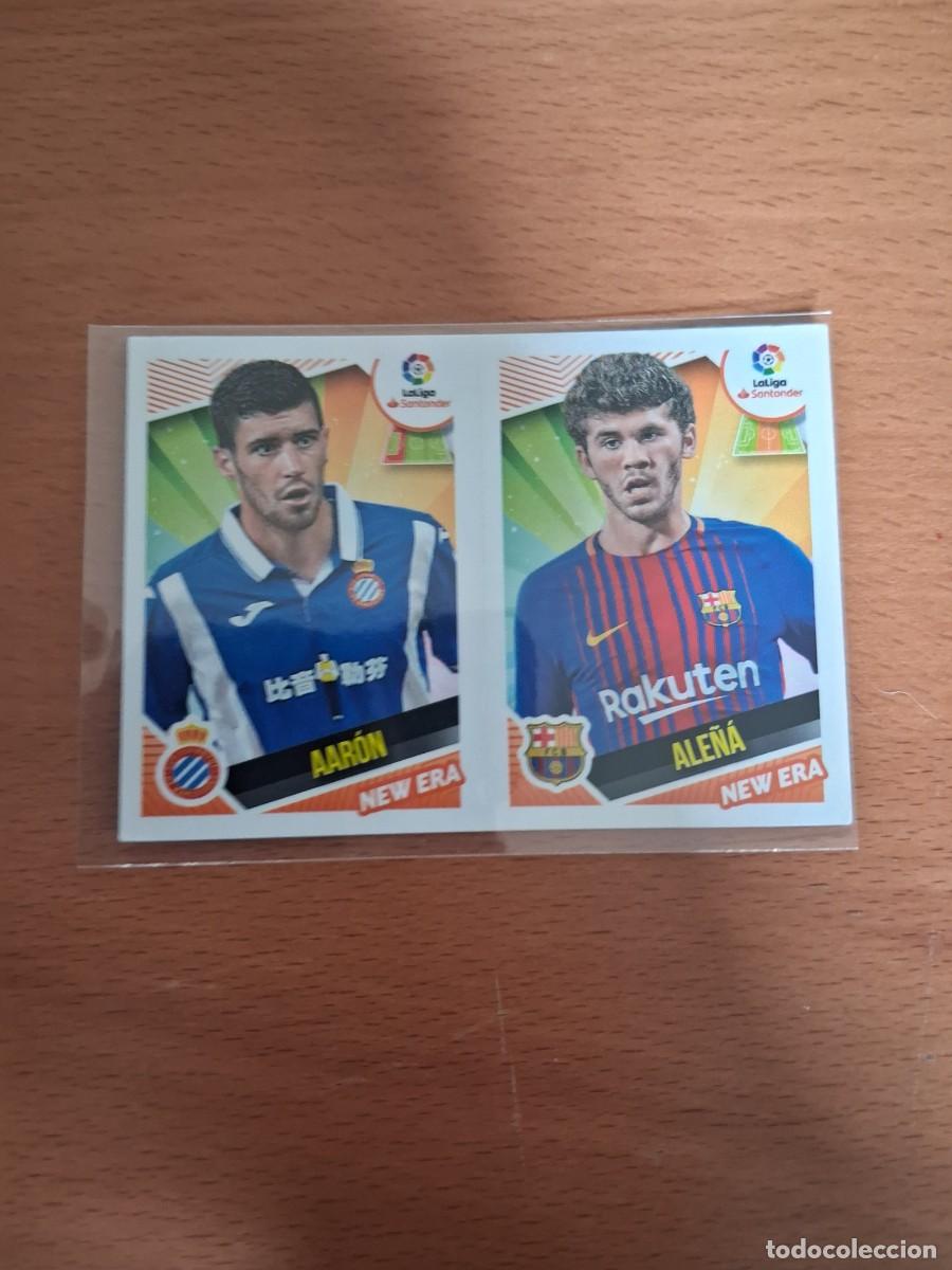 Cartes &agrave; collectionner de Football: Ediciones Este Liga 2018 2019 18 19 New Era 1 RCD Espanyol Aaron FC Barcelona Ale&ntilde;a