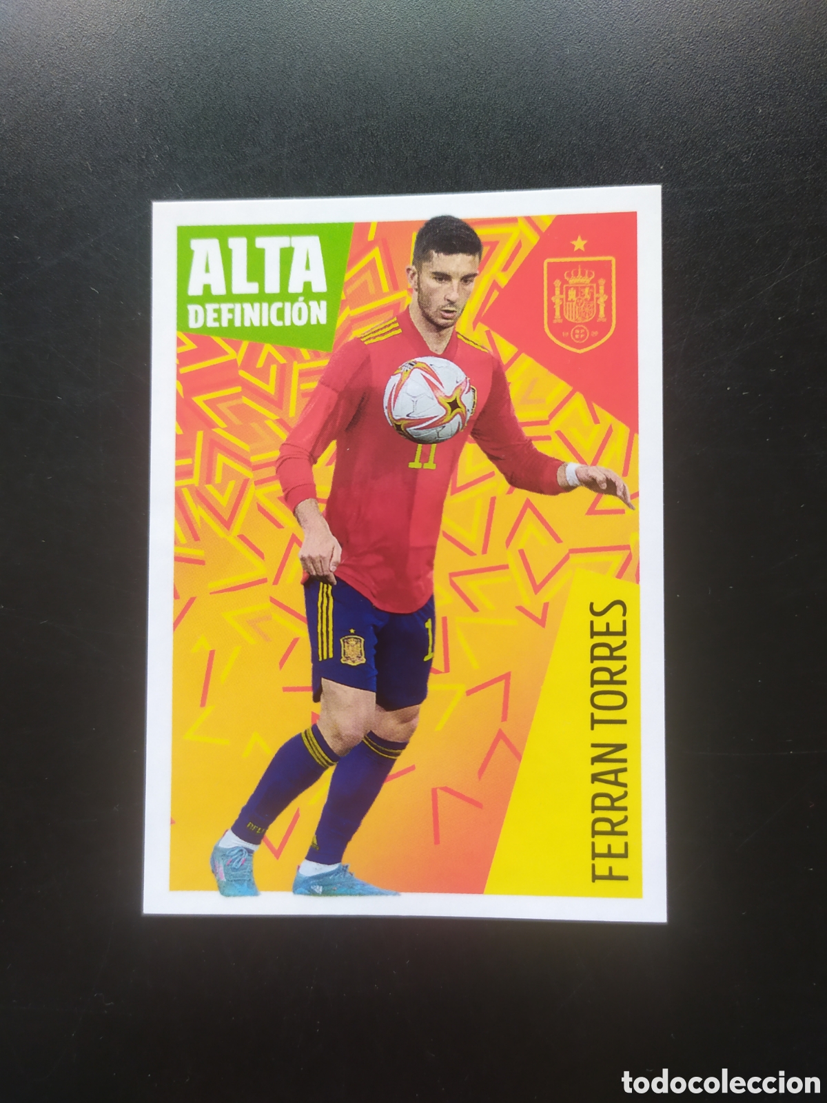 Cartes &agrave; collectionner de Football: FIFA WORLD CUP 2022 QATAR idolos Roja Carrefour panini Ferran Torres n&deg; 38 Espa&ntilde;a