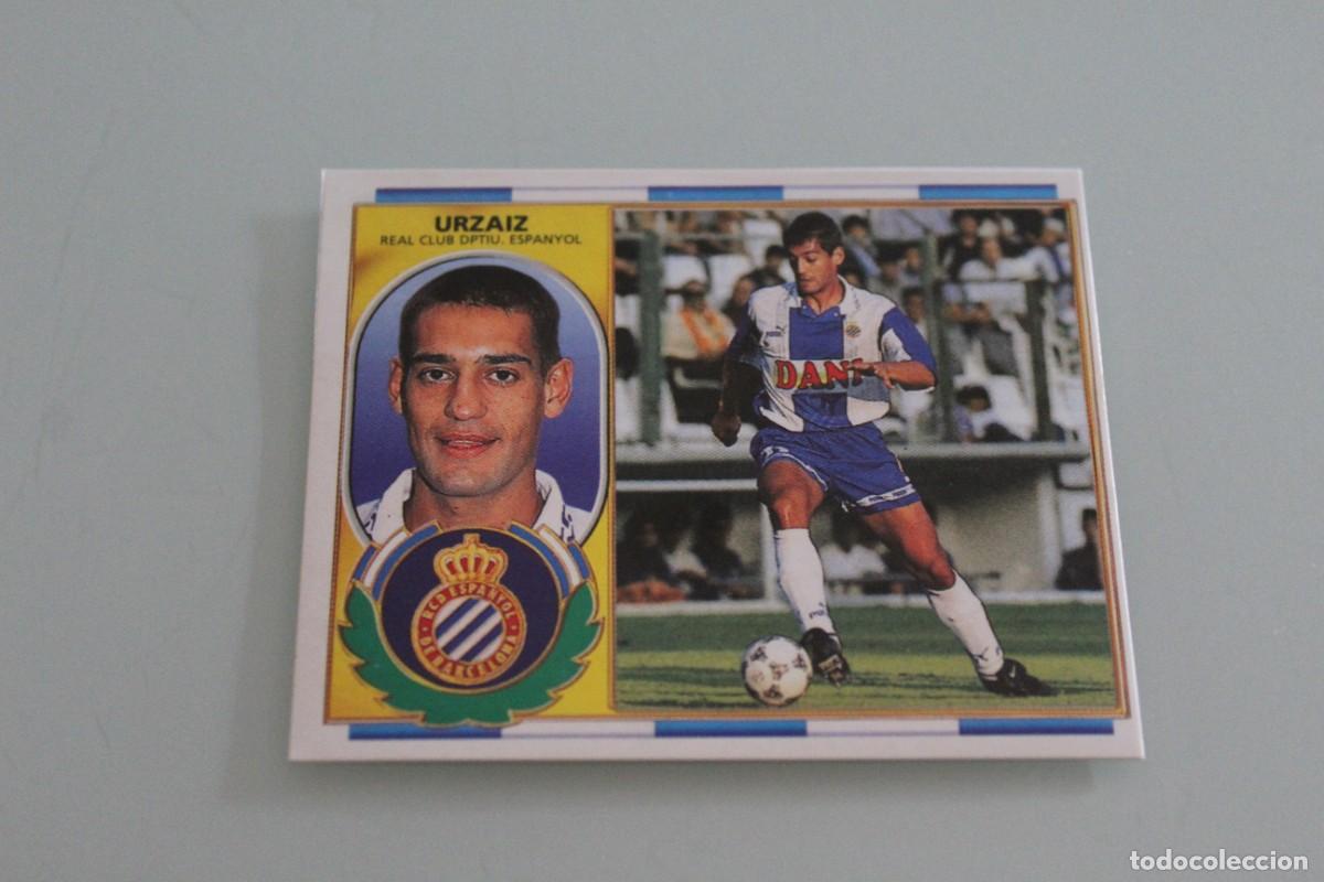 Cromos de F&uacute;tbol: ESTE 96 97 URZAIZ BAJA RECUPERADO &Aacute;LBUM