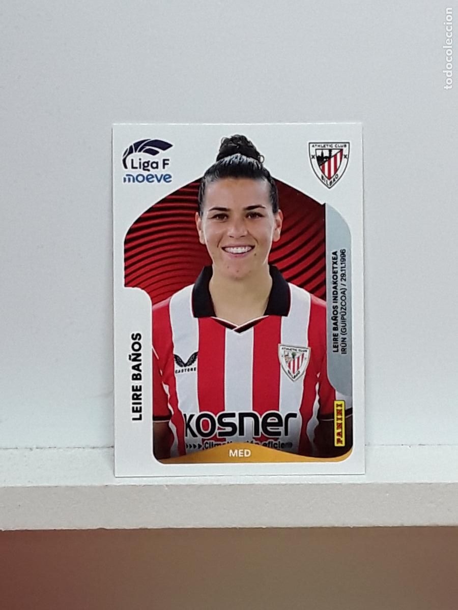 Cromos de F&uacute;tbol: LIGA FEMENINA 2025 2026 F 25 26 ALBUM PANINI LIGA N 31 ATHLETIC LEIRE BA&Ntilde;OS