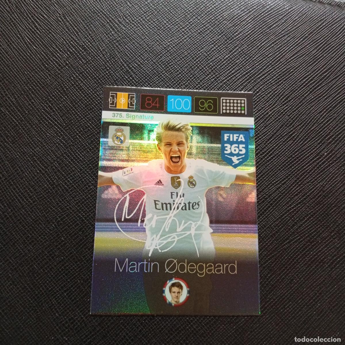 Cromos de F&uacute;tbol: 375 ODEGAARD REAL MADRID ADRENALYN 2015 2016 FIFA 365 CROMO FUTBOL 15 16 - A96 PG172
