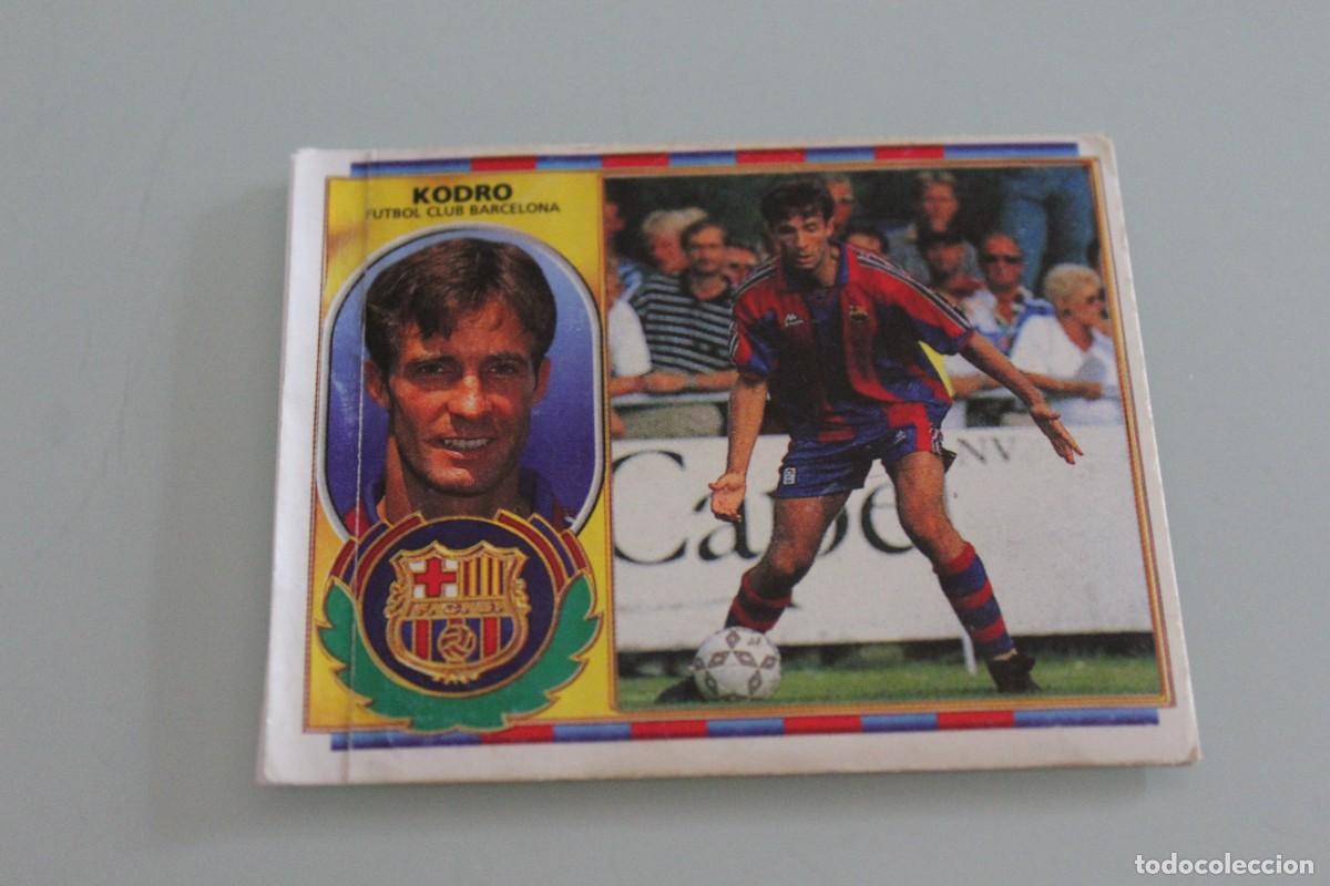 Cromos de F&uacute;tbol: ESTE 96 97 KODRO BAJA RECUPERADO &Aacute;LBUM