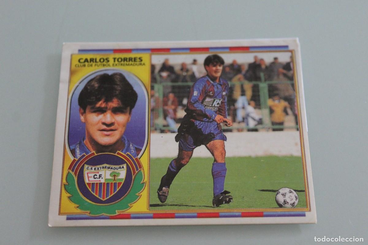 Cromos de F&uacute;tbol: ESTE 96 97 CARLOS TORRES BAJA RECUPERADO &Aacute;LBUM