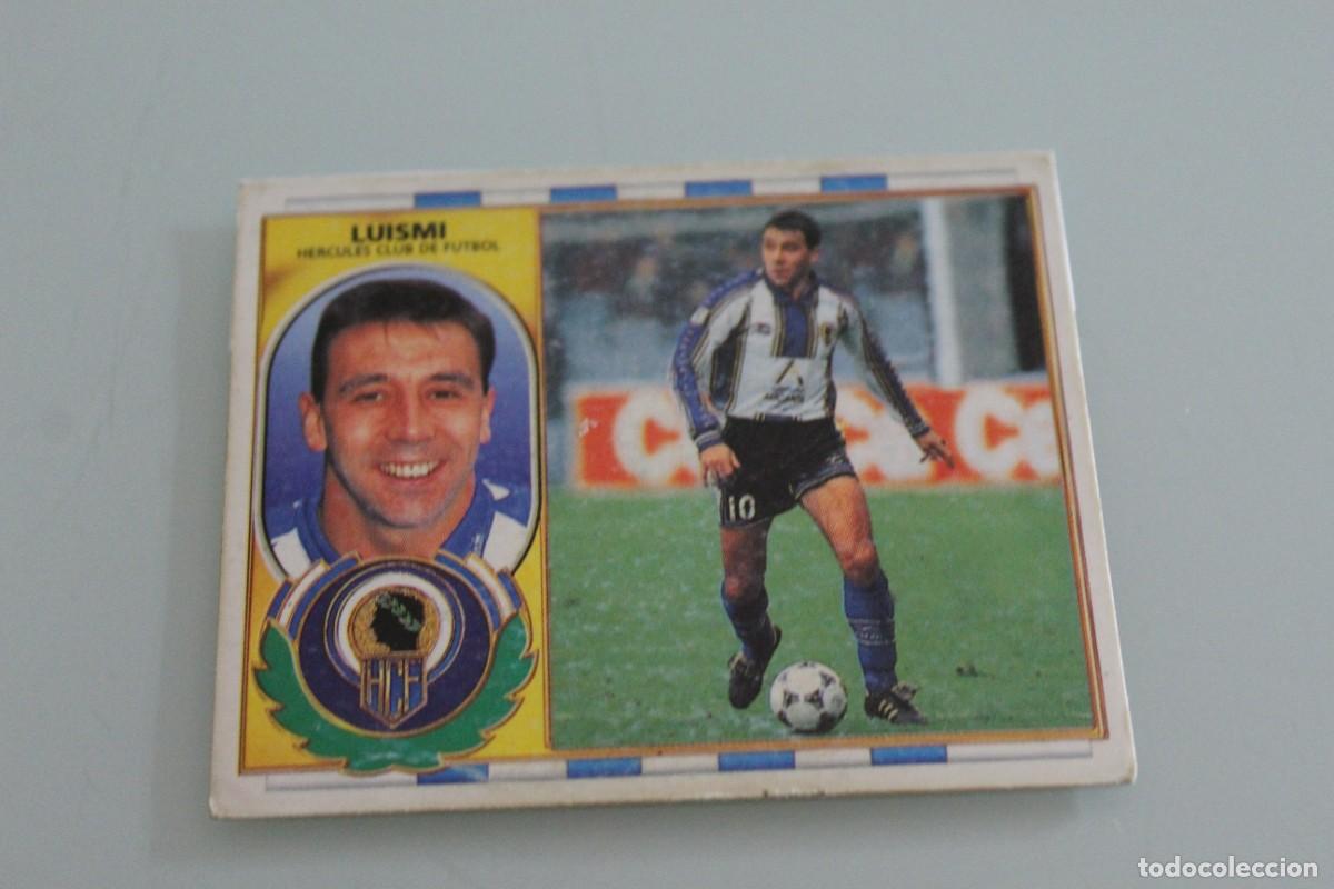 Cromos de F&uacute;tbol: ESTE 96 97 LUISMI BAJA RECUPERADO &Aacute;LBUM