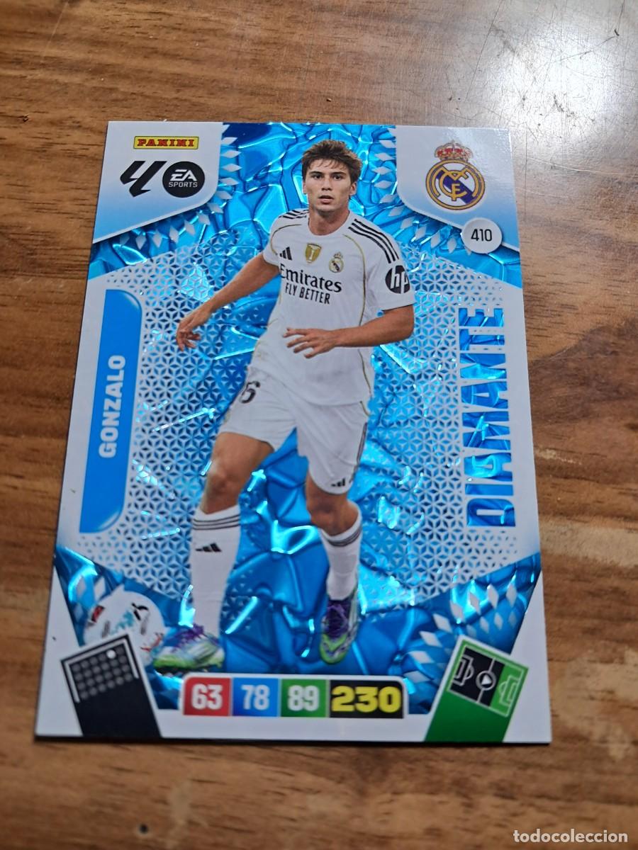 Cromos de F&uacute;tbol: CARD DIAMANTE TEMPORADA 25/26: DIAMANTE GONZALO, N&deg; 410