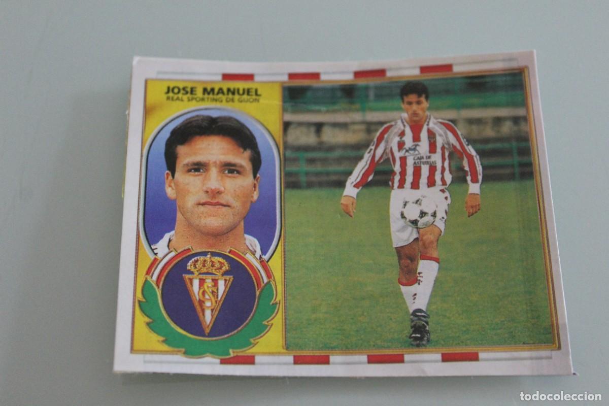 Cromos de F&uacute;tbol: ESTE 96 97 JOS&Eacute; MANUEL BAJA RECUPERADO &Aacute;LBUM