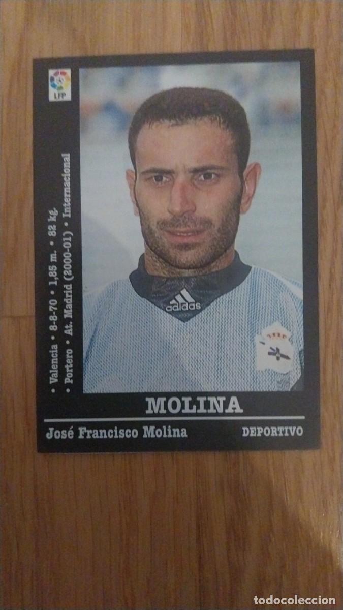 Cromos de F&uacute;tbol: MOLINA DEPORTIVO DE LA CORU&Ntilde;A 17A PANINI LIGA 2000 - 2001 , 00-01 NUNCA PEGADO SIN PEGAR